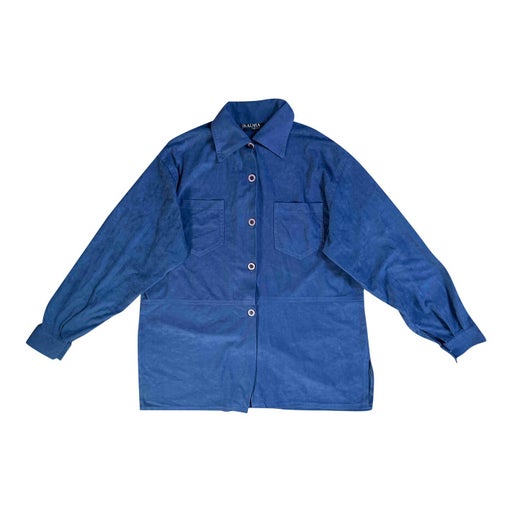 Bleu de travail en velours