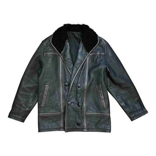 Manteau en peau lainée 