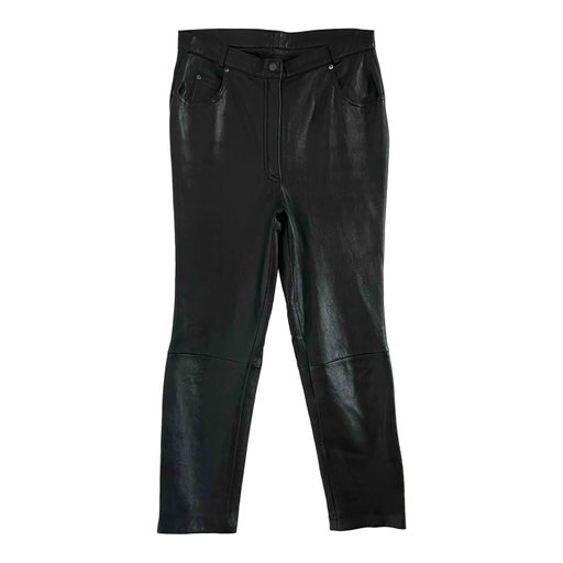 Leather trousers