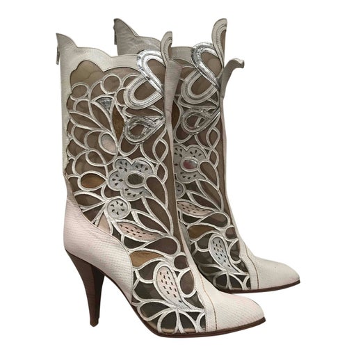 Bottes en cuir 