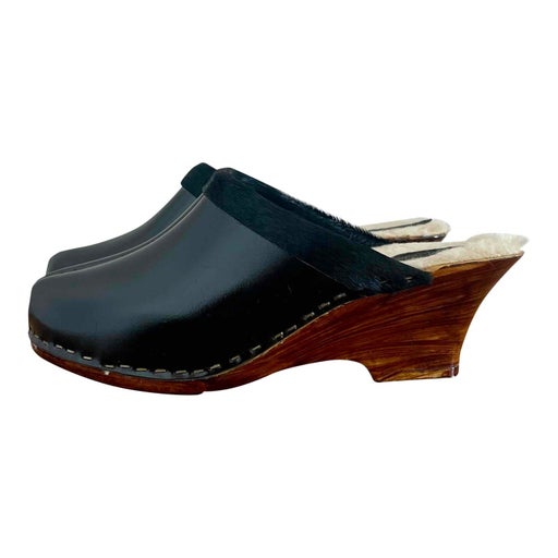 Sabots en cuir