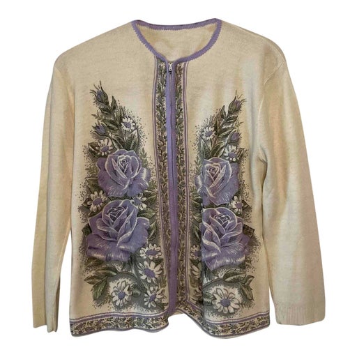 Wool cardigan