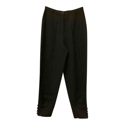 Pantalon à pinces noir