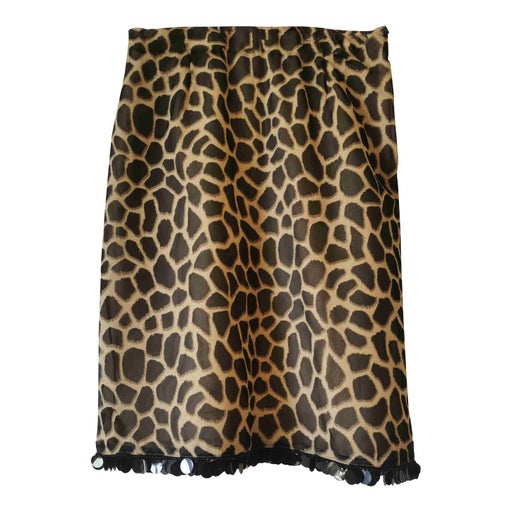 silk skirt