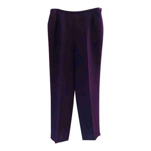 Purple darted pants