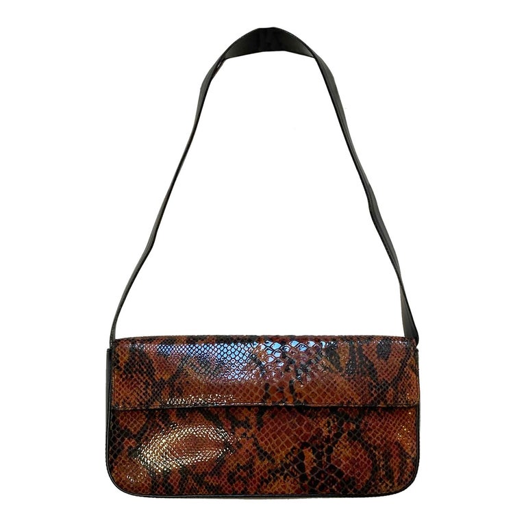Sac baguette en cuir 