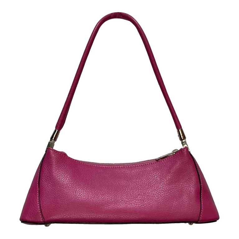Sac baguette en cuir 