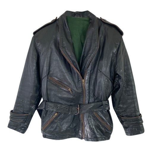 Blouson en cuir 