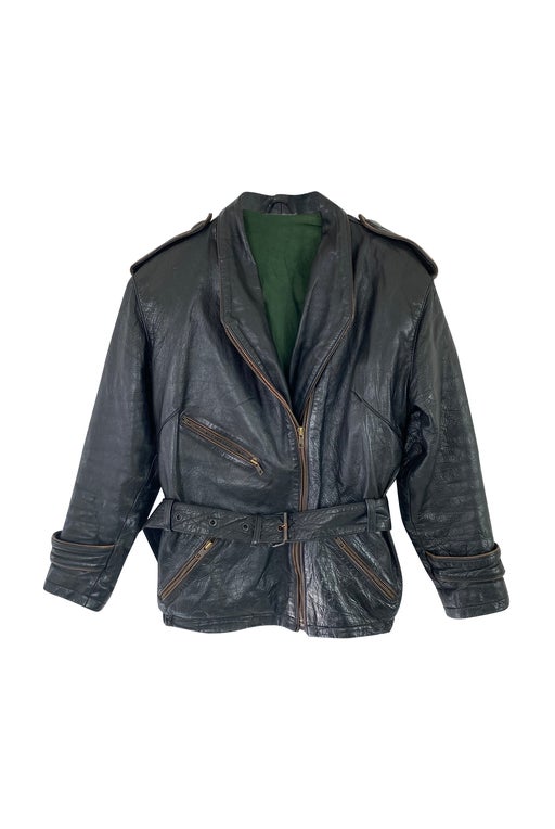 Blouson en cuir 