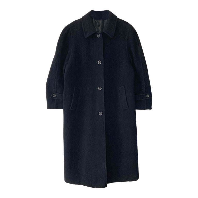 Manteau long en laine 