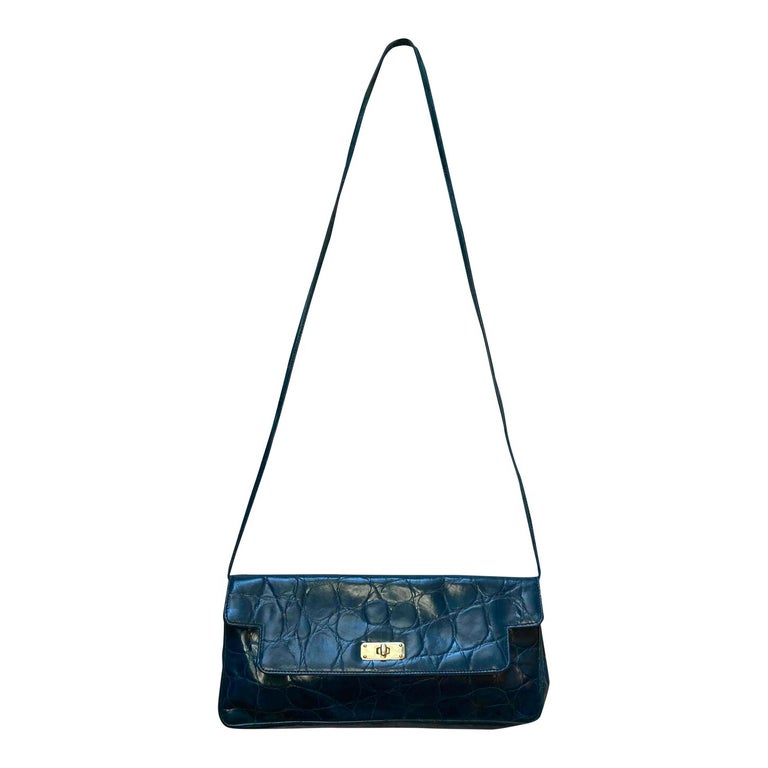 Sac baguette en cuir 