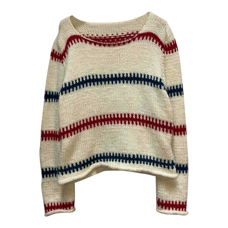 Pull à rayures 