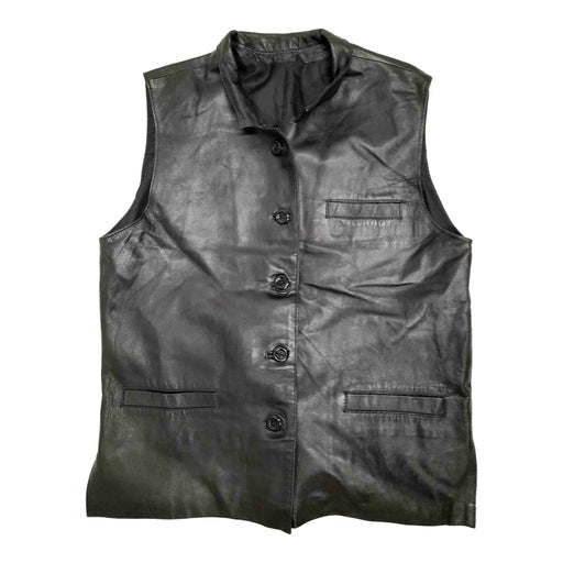 Gilet en cuir 