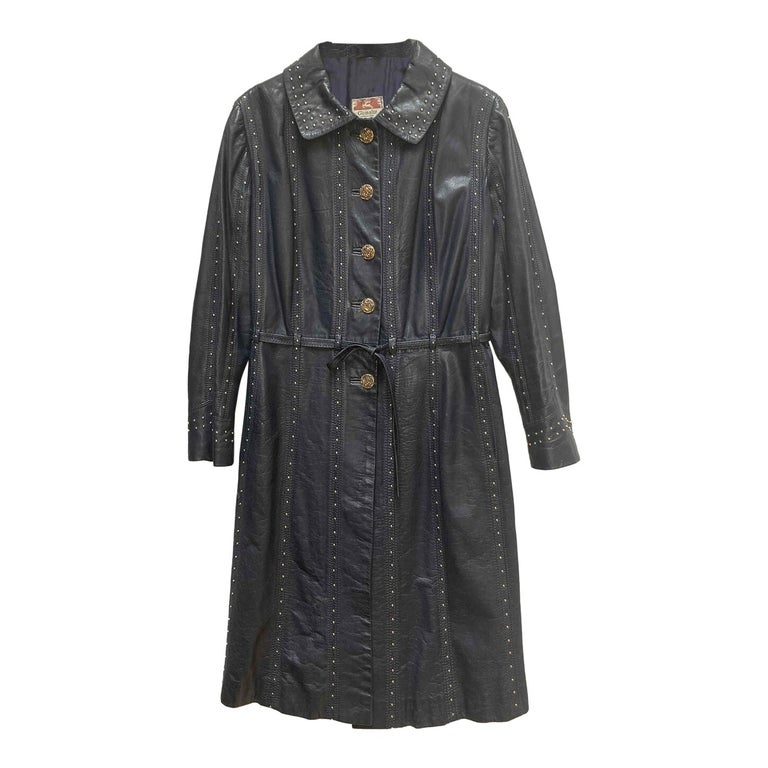 Trench en cuir 