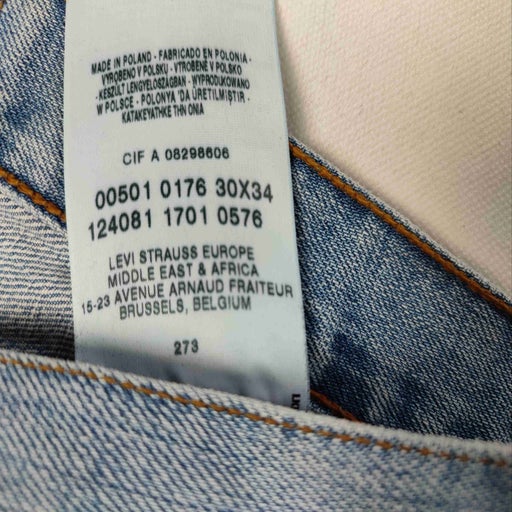 Levi's 501 W30L34 jeans