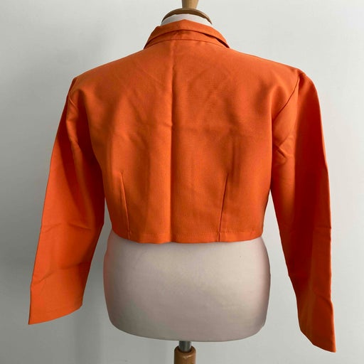 Veste courte on sale orange femme