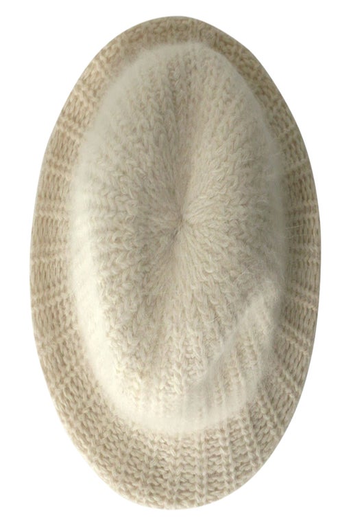 Wool and angora hat