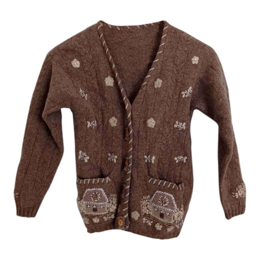 Embroidered cardigan