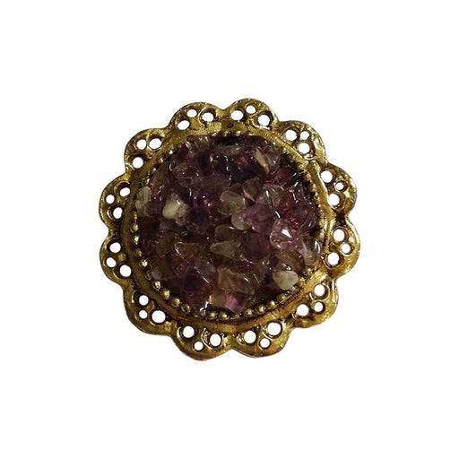 golden brooch