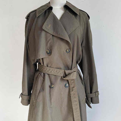 Cotton trench coat
