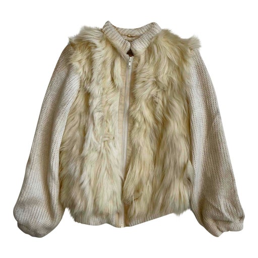 Wool and fur jacket