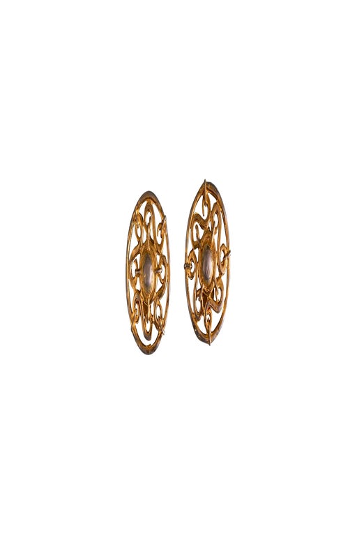 Celine clip earrings