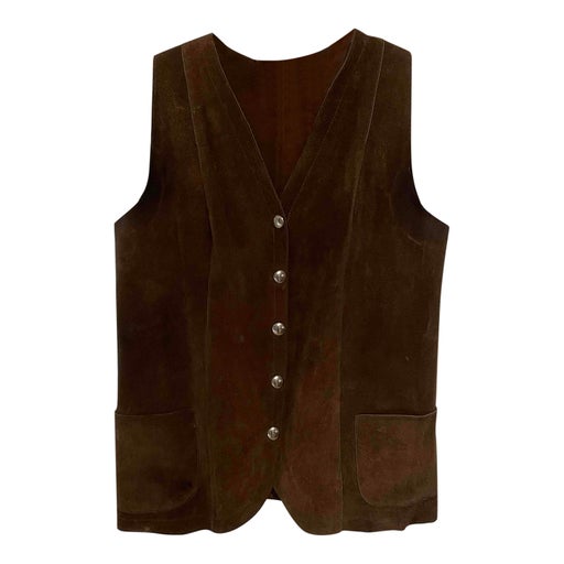 Suede vest