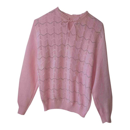70's pink sweater