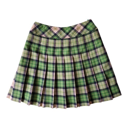 Jupe tartan en laine