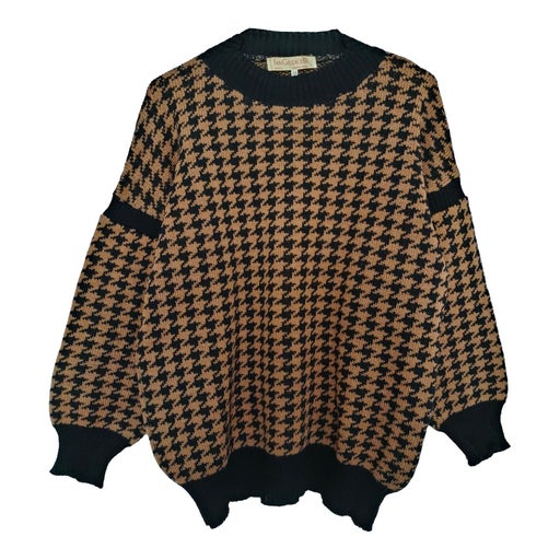 Houndstooth sweater