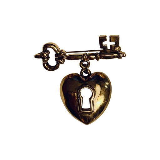 heart brooch