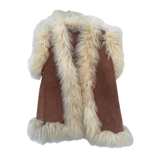 Shearling vest
