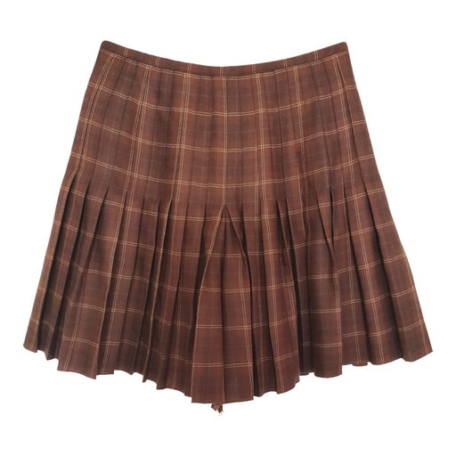 Pleated culotte skirt