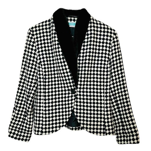 Fur collar jacket