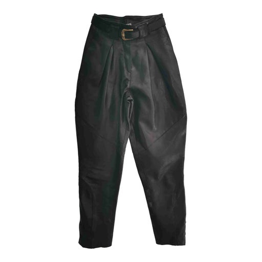 Pantalon en cuir 