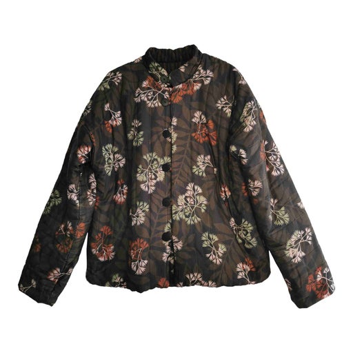 Quilted down jacket