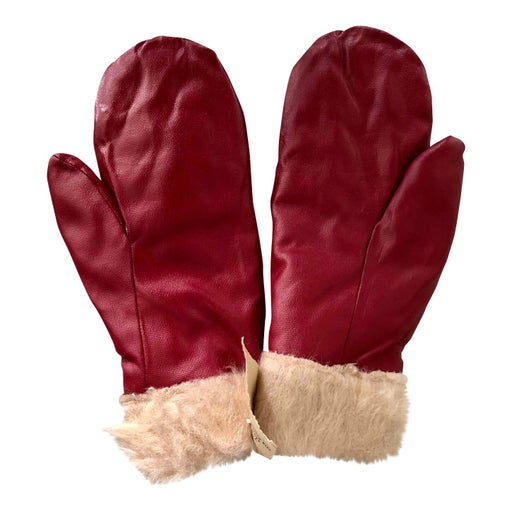 Moufles fourrées 