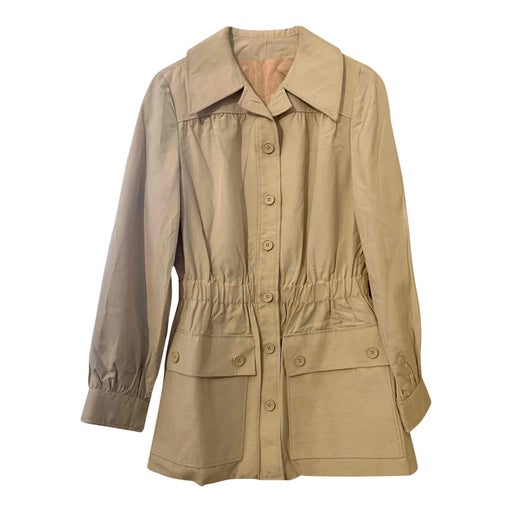 Beige safari jacket