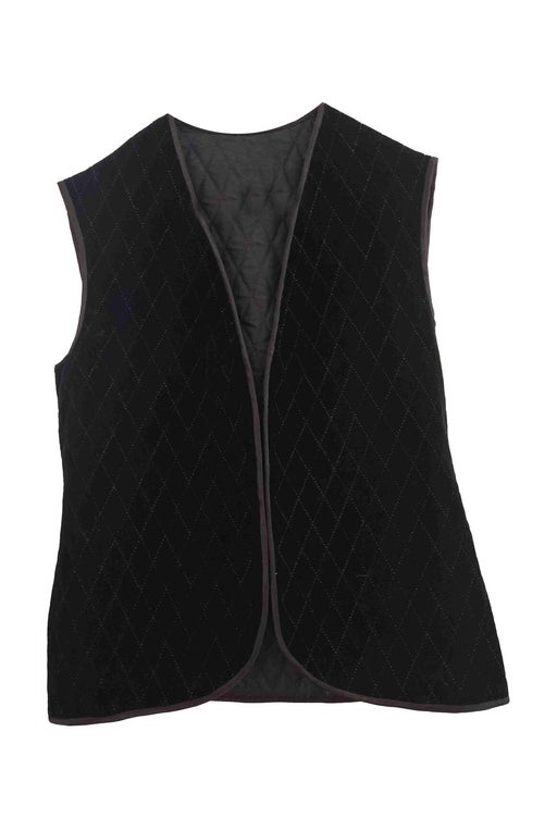 Velvet waistcoat