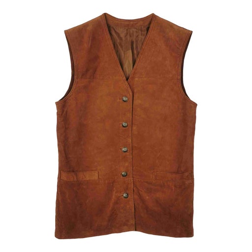 Suede vest