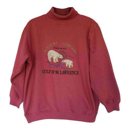 Embroidered turtleneck