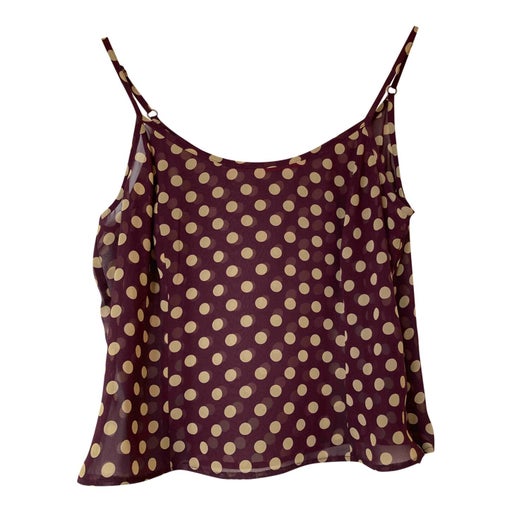 Polka dot camisole