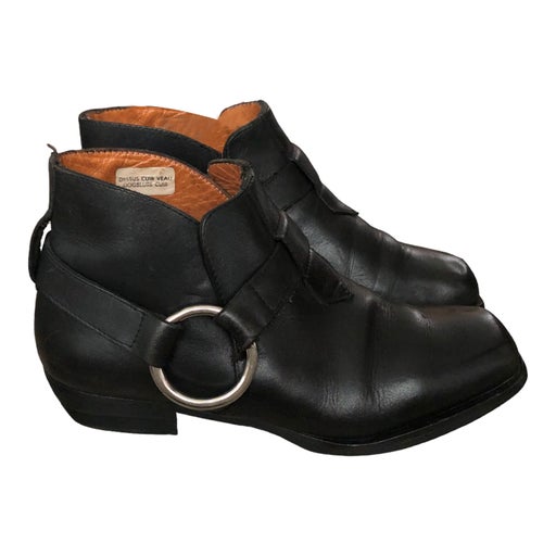 Bottines en cuir