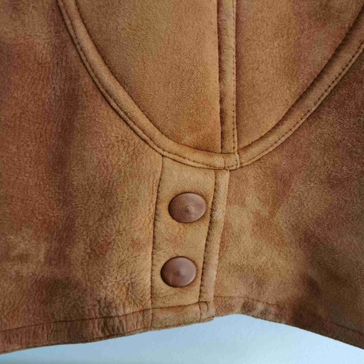 Manteau en peau lainée