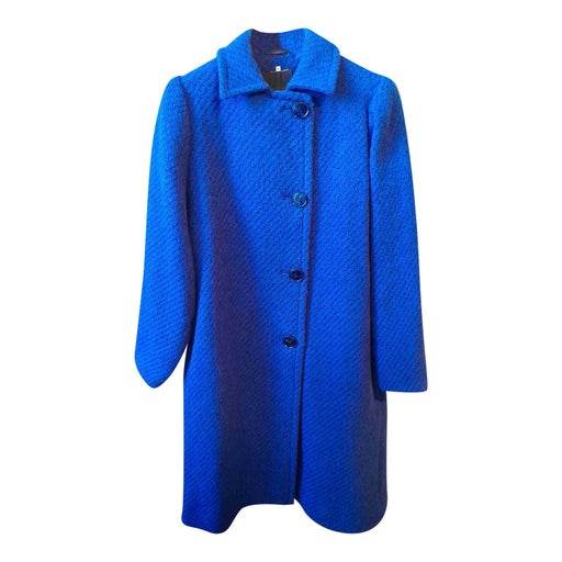 Angora wool coat
