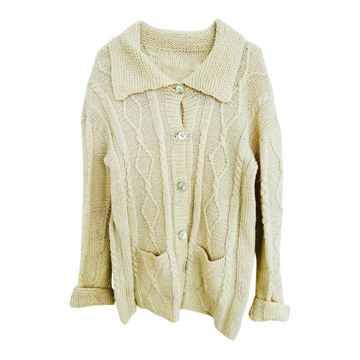 Wool cardigan