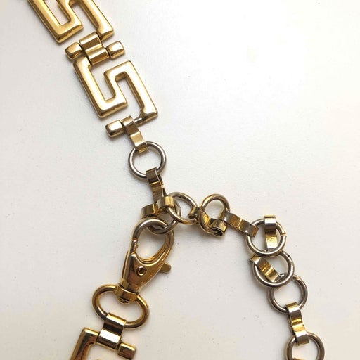 Golden chain belt