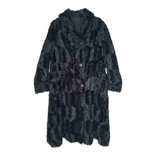 Faux fur coat