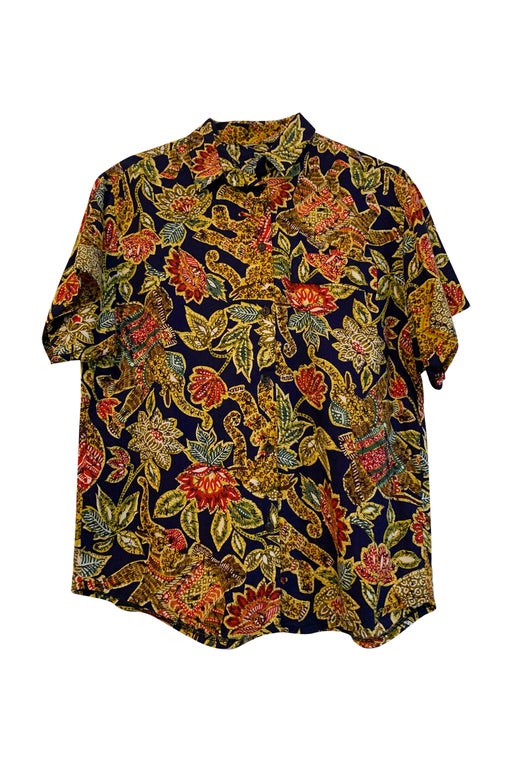 Chemise à fleurs