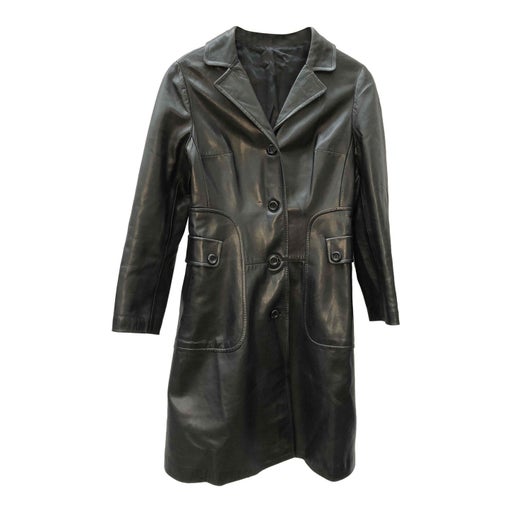 leather coat